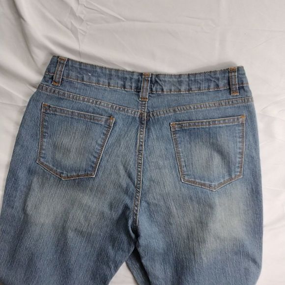 Pony Tails 🌟 4 For $15 Embroidered Bootcut Denim  Jeans Inseam 31" - Picture 14 of 14